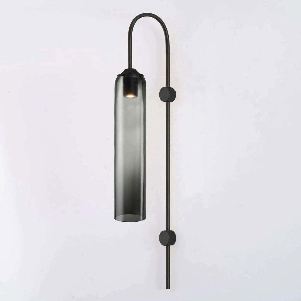 Glass Cylinder Wall Sconce — Wall Sconce | Maison Monashee — view 70