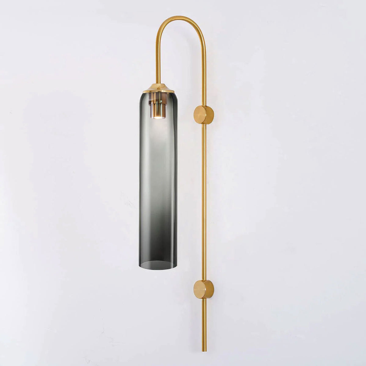 Glass Cylinder Wall Sconce — Wall Sconce | Maison Monashee — view 71