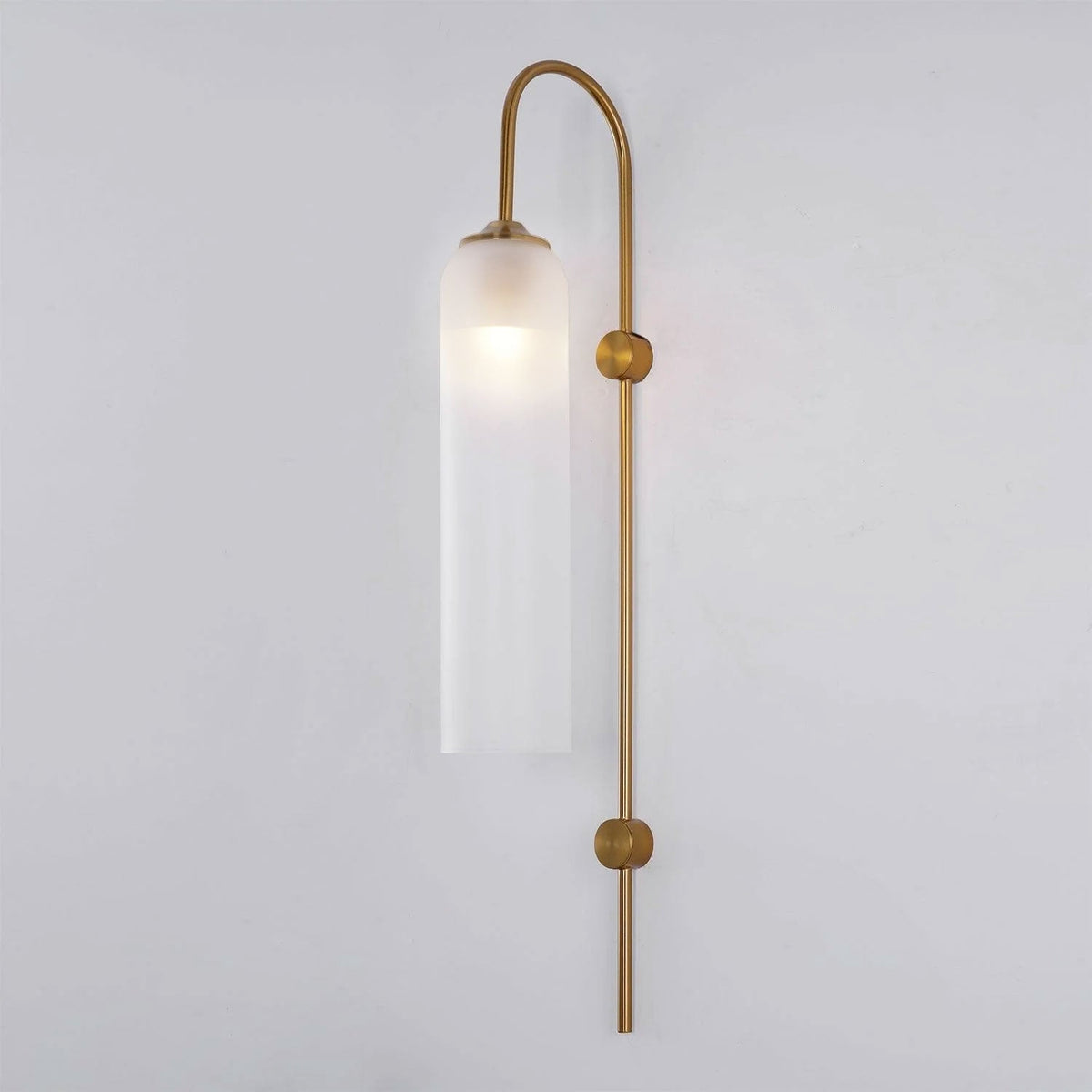 Glass Cylinder Wall Sconce — Wall Sconce | Maison Monashee — view 72