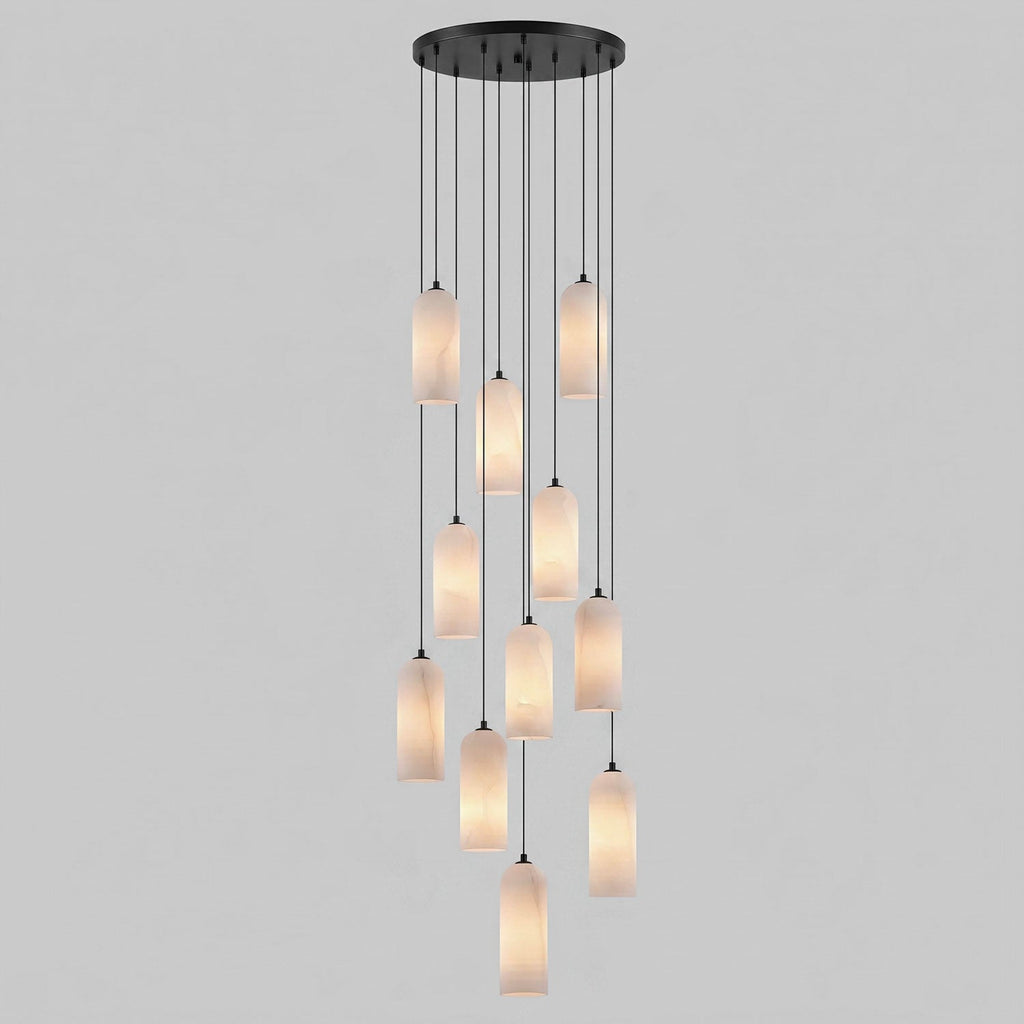 Modern Alabaster Pendant Light — Pendant Light | Maison Monashee — view 48