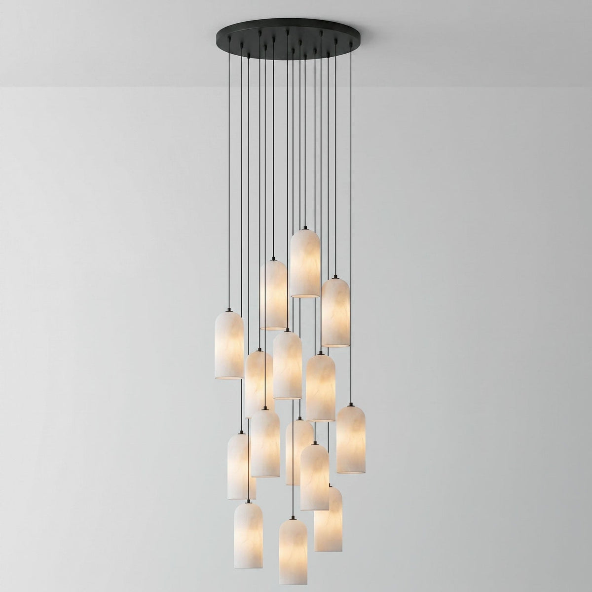 Modern Alabaster Pendant Light — Pendant Light | Maison Monashee — view 41