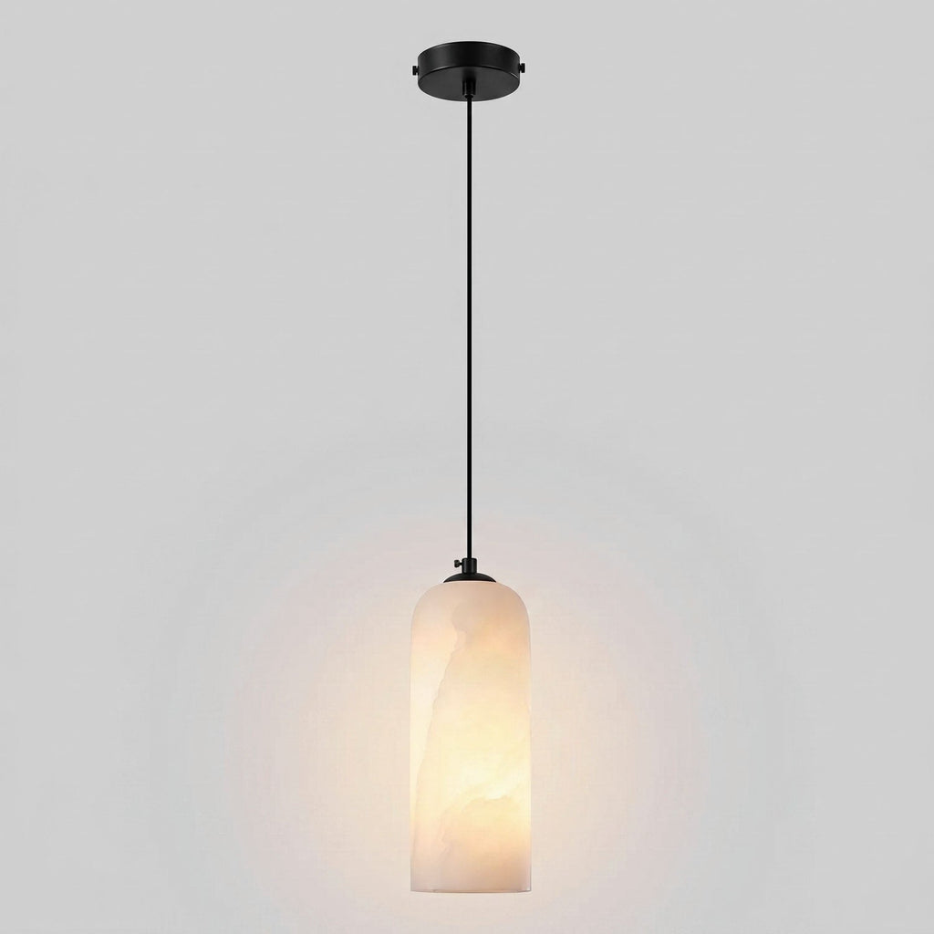 Modern Alabaster Pendant Light — Pendant Light | Maison Monashee — view 45