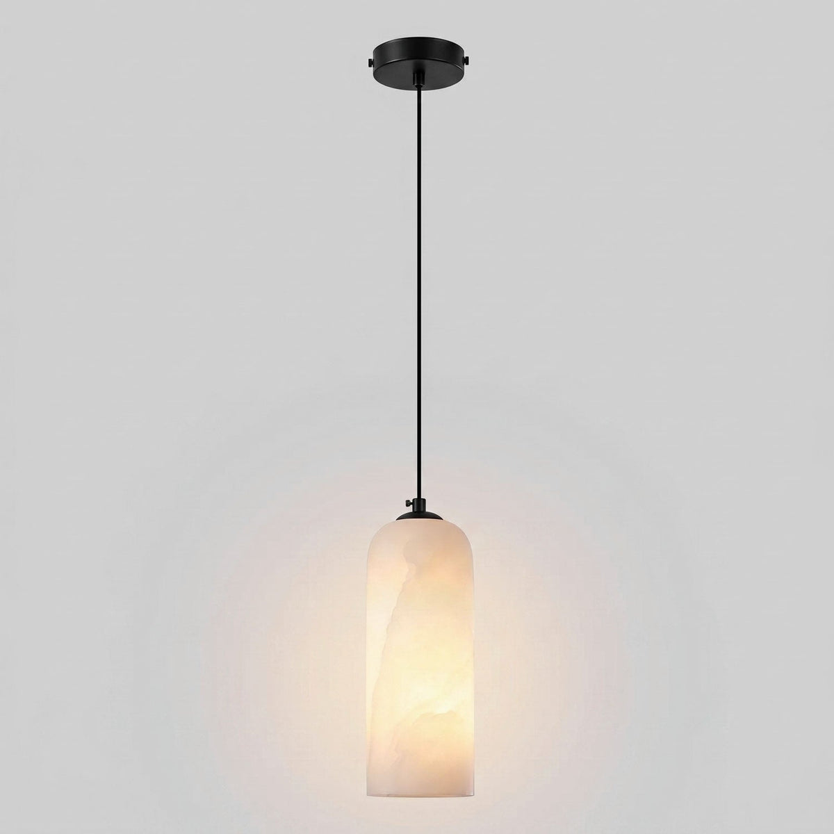 Modern Alabaster Pendant Light — Pendant Light | Maison Monashee — view 45