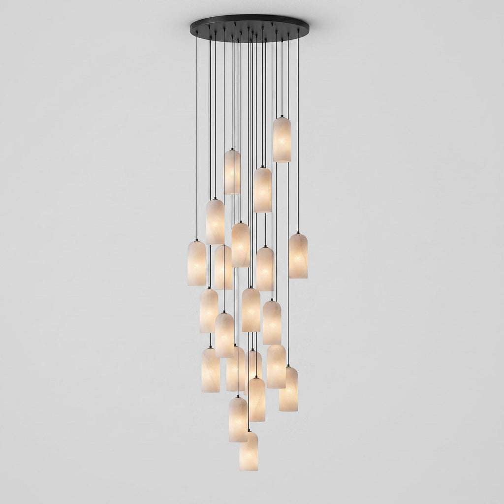 Modern Alabaster Pendant Light — Pendant Light | Maison Monashee — view 44