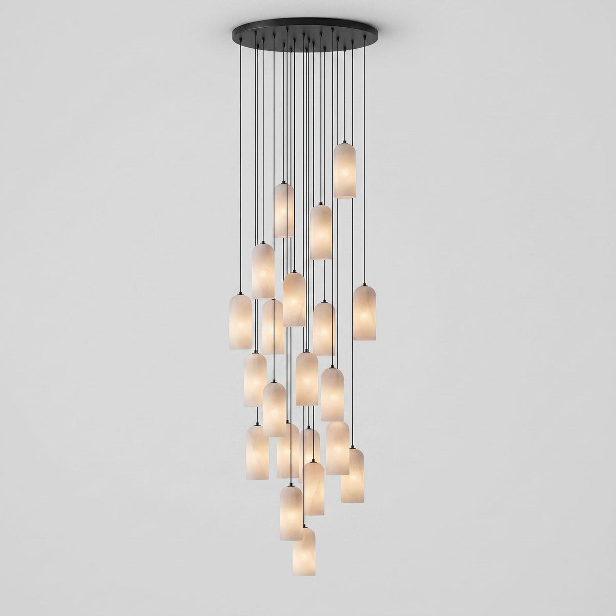 Modern Alabaster Pendant Light — Pendant Light | Maison Monashee — view 44