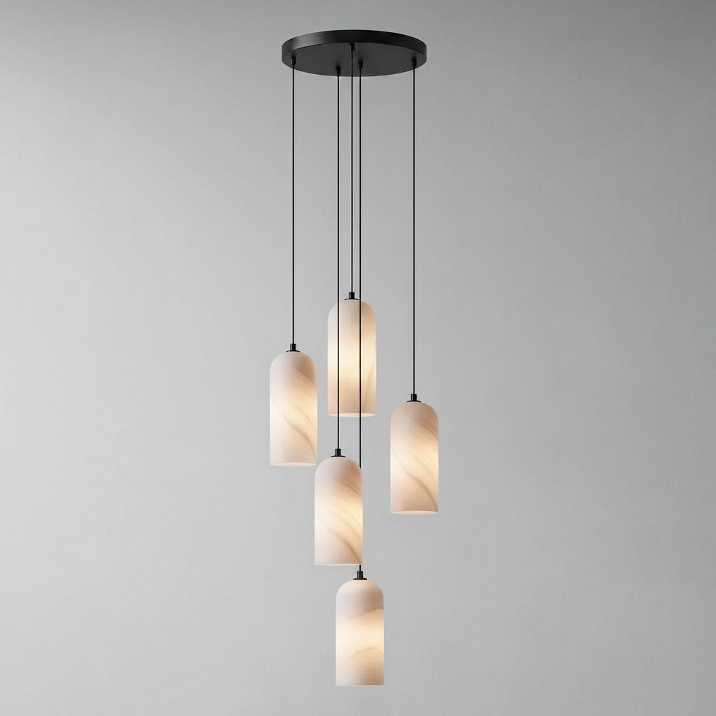Modern Alabaster Pendant Light — Pendant Light | Maison Monashee — view 42