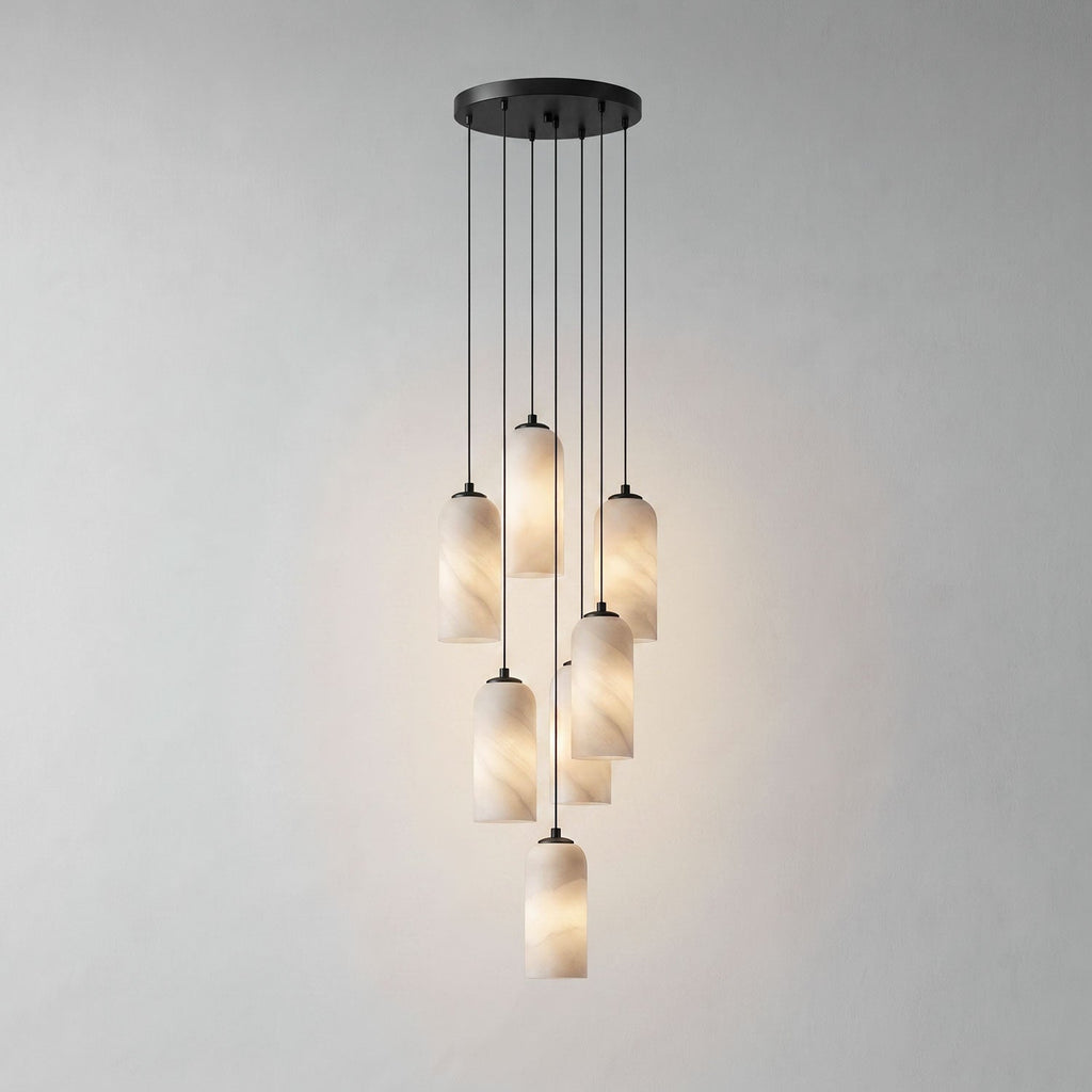 Modern Alabaster Pendant Light — Pendant Light | Maison Monashee — view 43