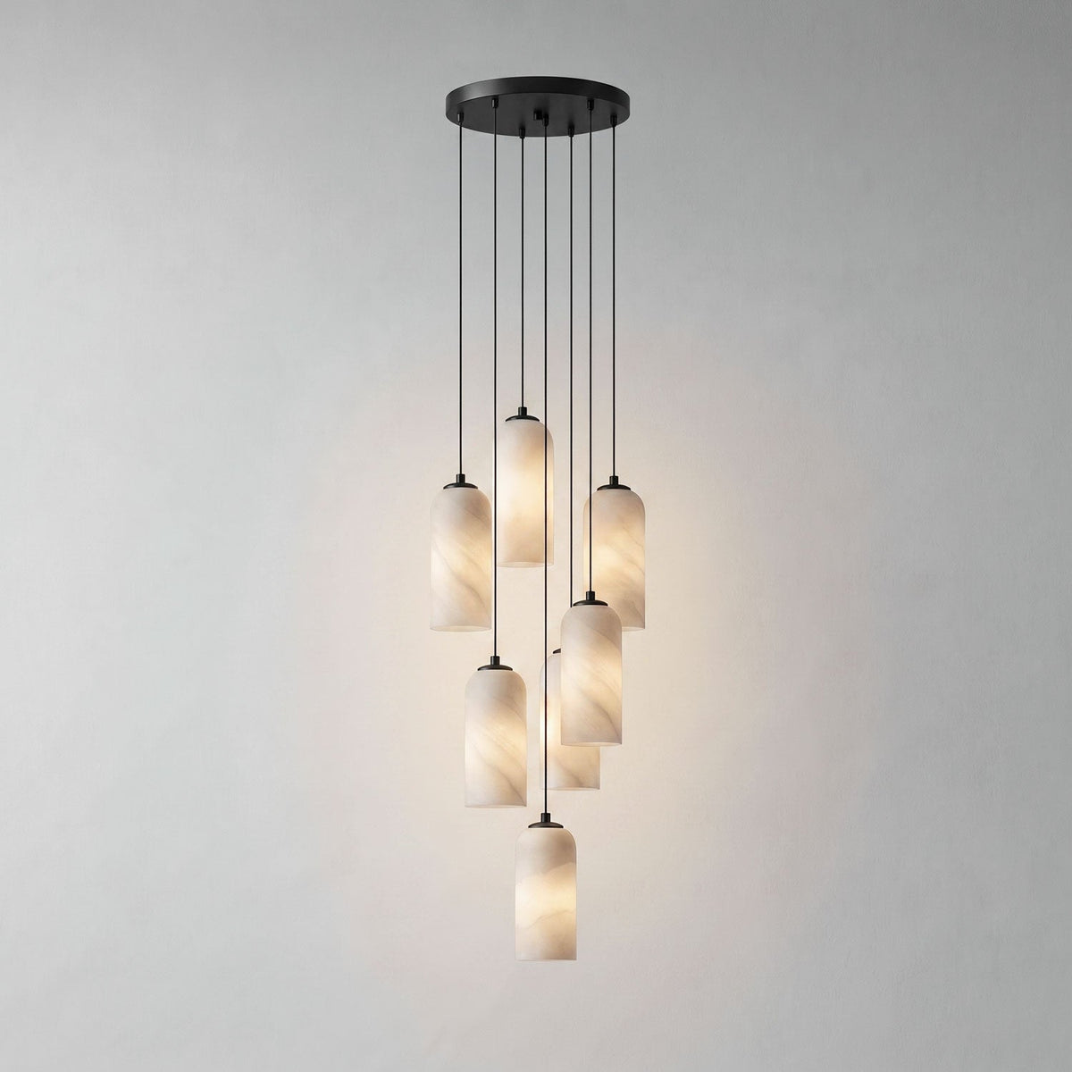 Modern Alabaster Pendant Light — Pendant Light | Maison Monashee — view 43