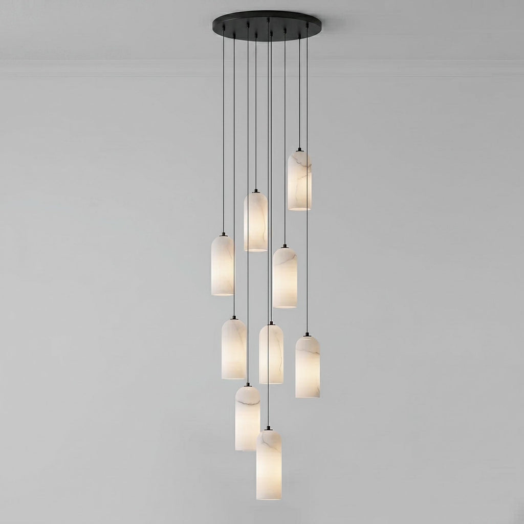 Modern Alabaster Pendant Light — Pendant Light | Maison Monashee — view 47