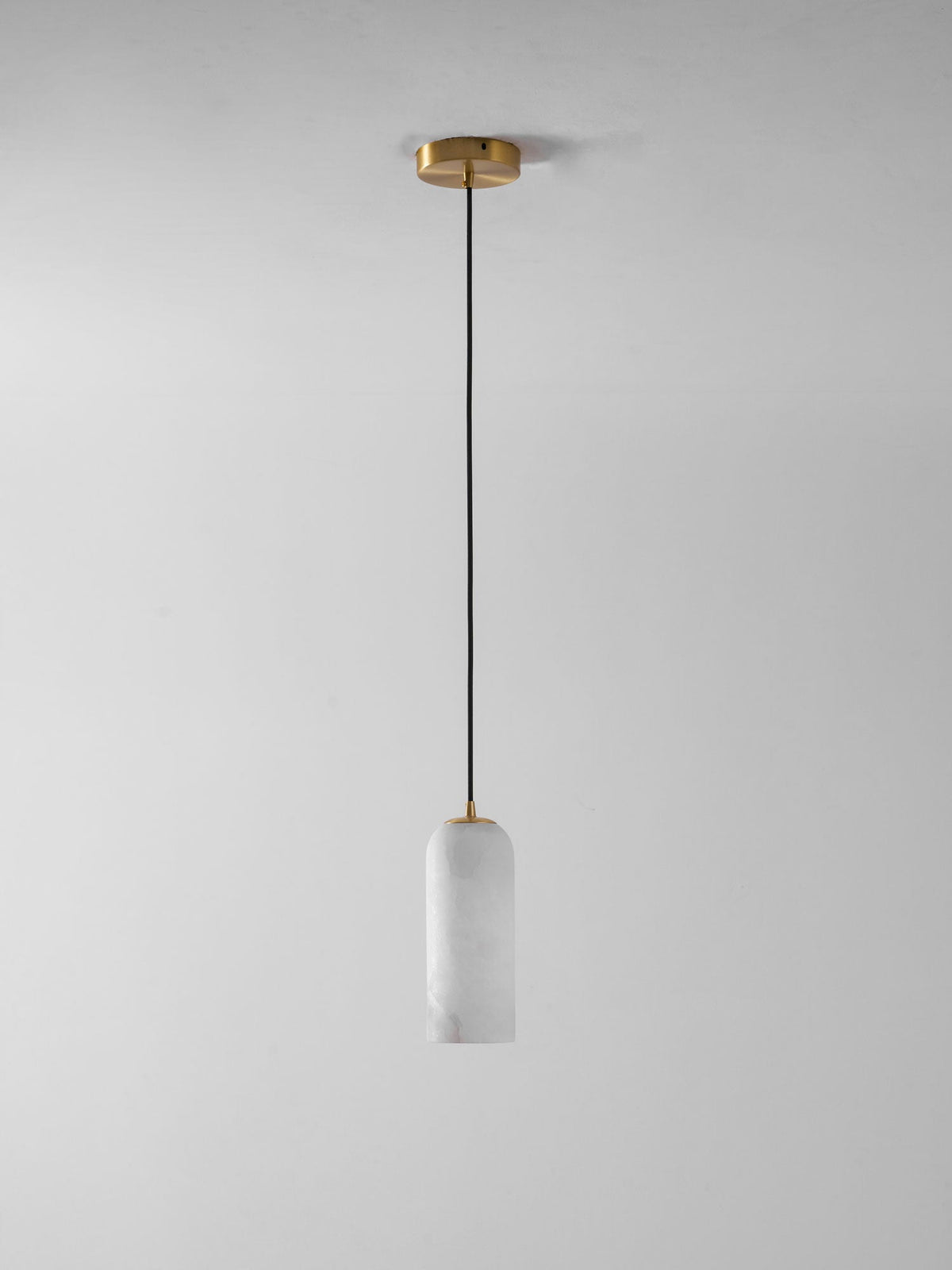Modern Alabaster Pendant Light — Pendant Light | Maison Monashee — view 36