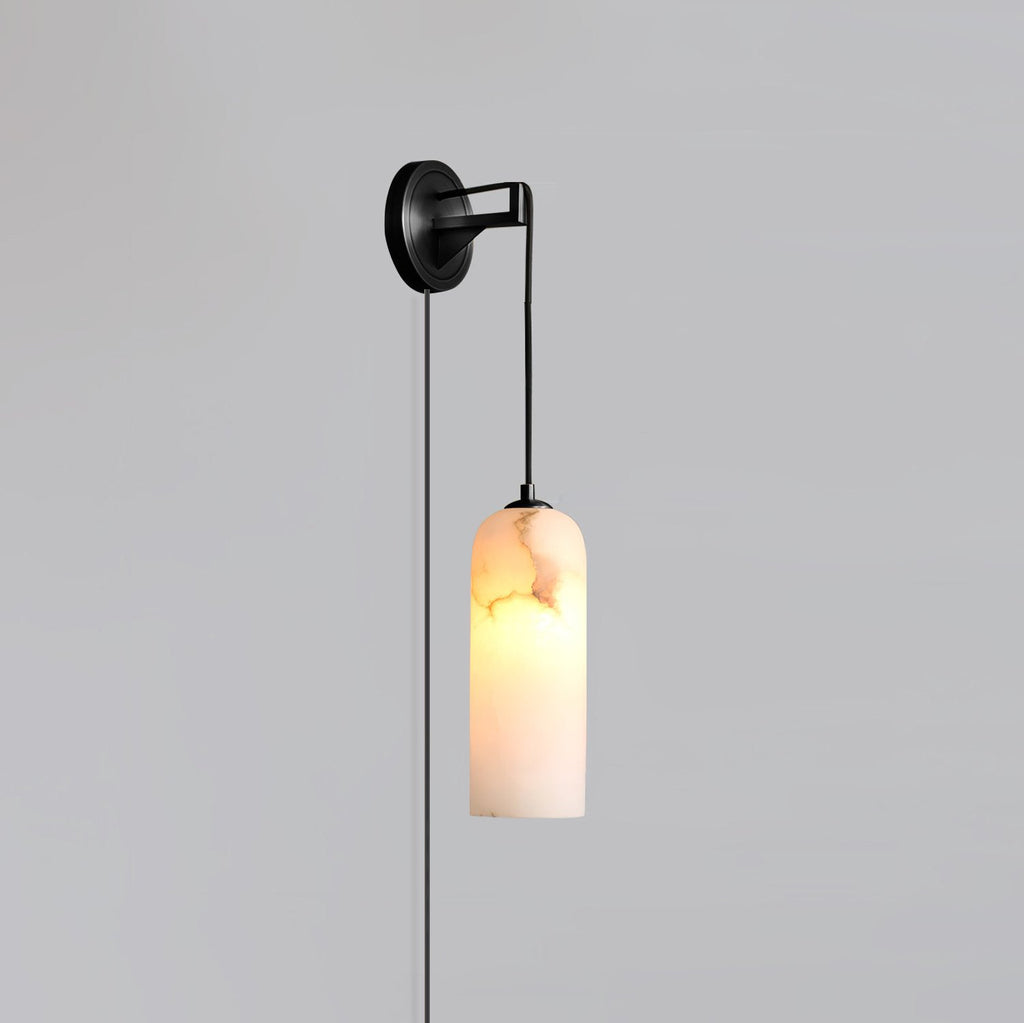 Alabaster Vanity Sconce — Wall Sconce | Maison Monashee — view 13