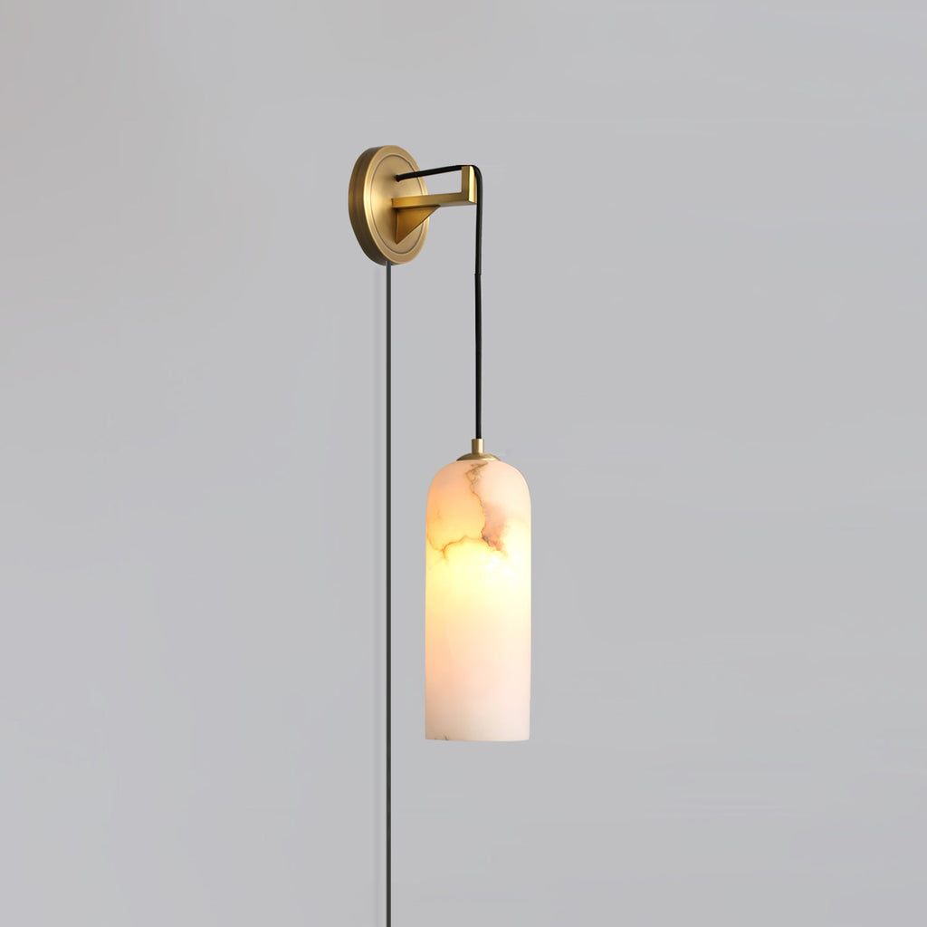 Alabaster Vanity Sconce — Wall Sconce | Maison Monashee — view 14
