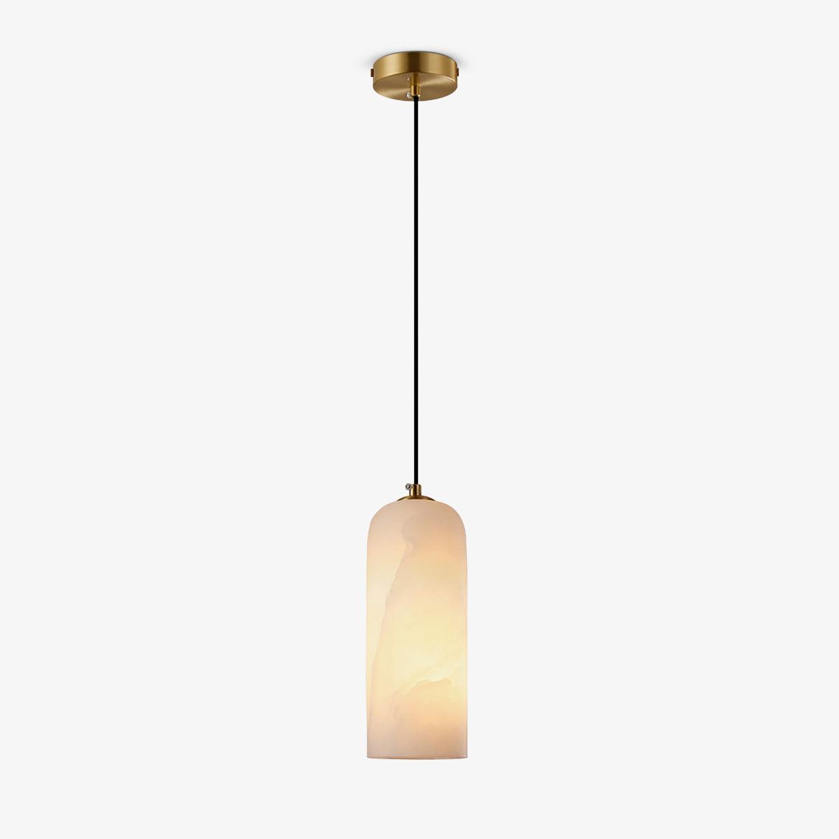 Modern Alabaster Pendant Light — Pendant Light | Maison Monashee — view 22