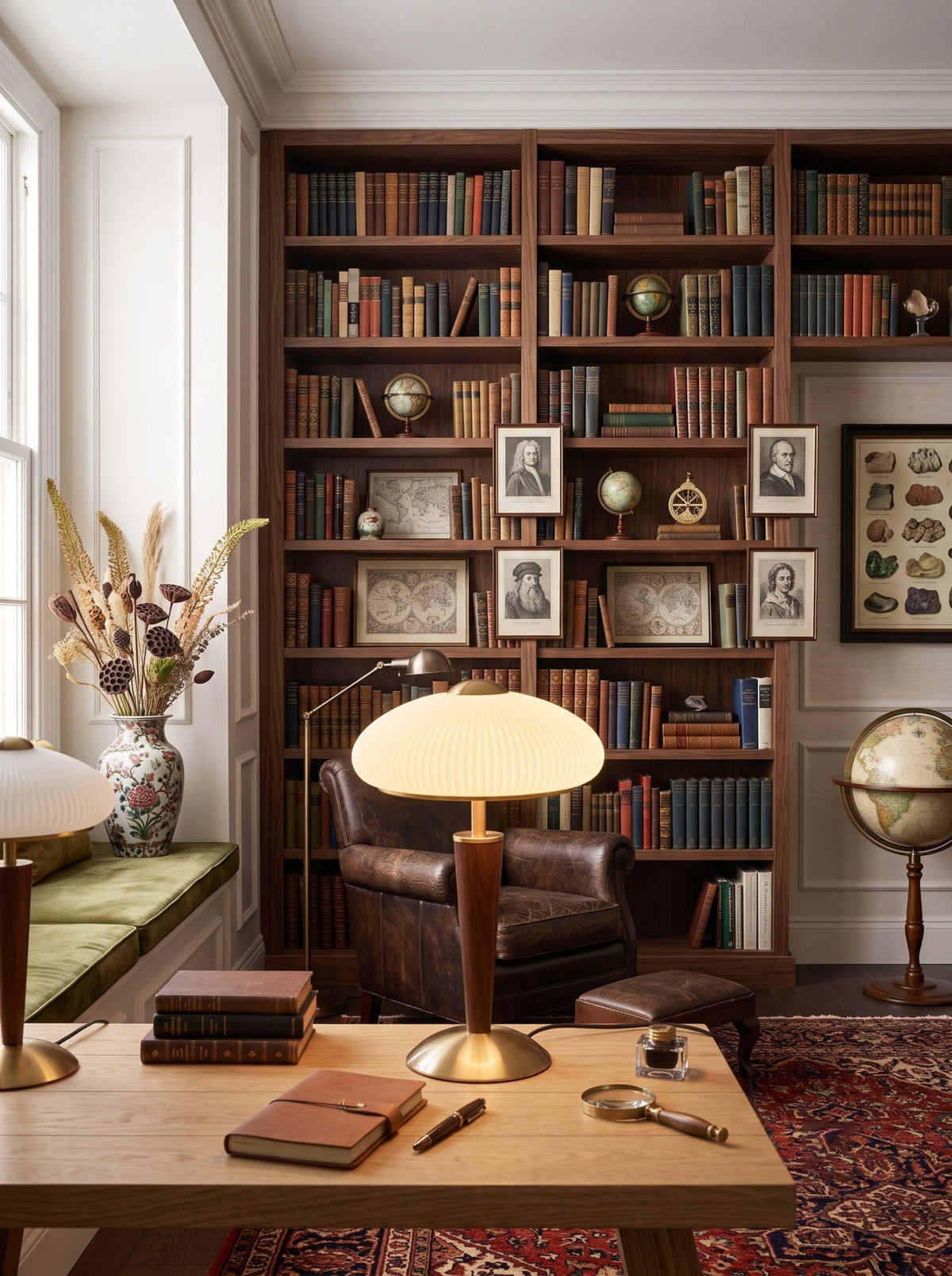 Mid-Century Mushroom Table Lamp — Table Lamp | Maison Monashee — view 26