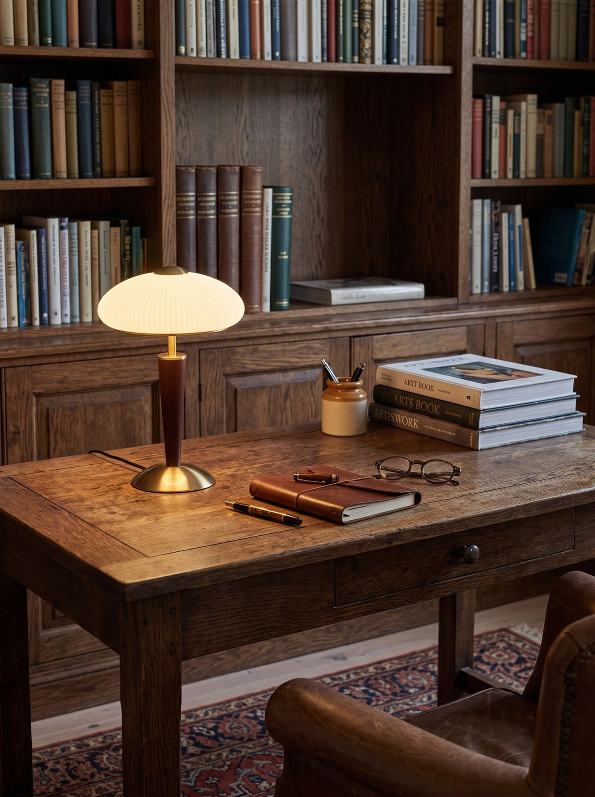 Mid-Century Mushroom Table Lamp — Table Lamp | Maison Monashee — view 9