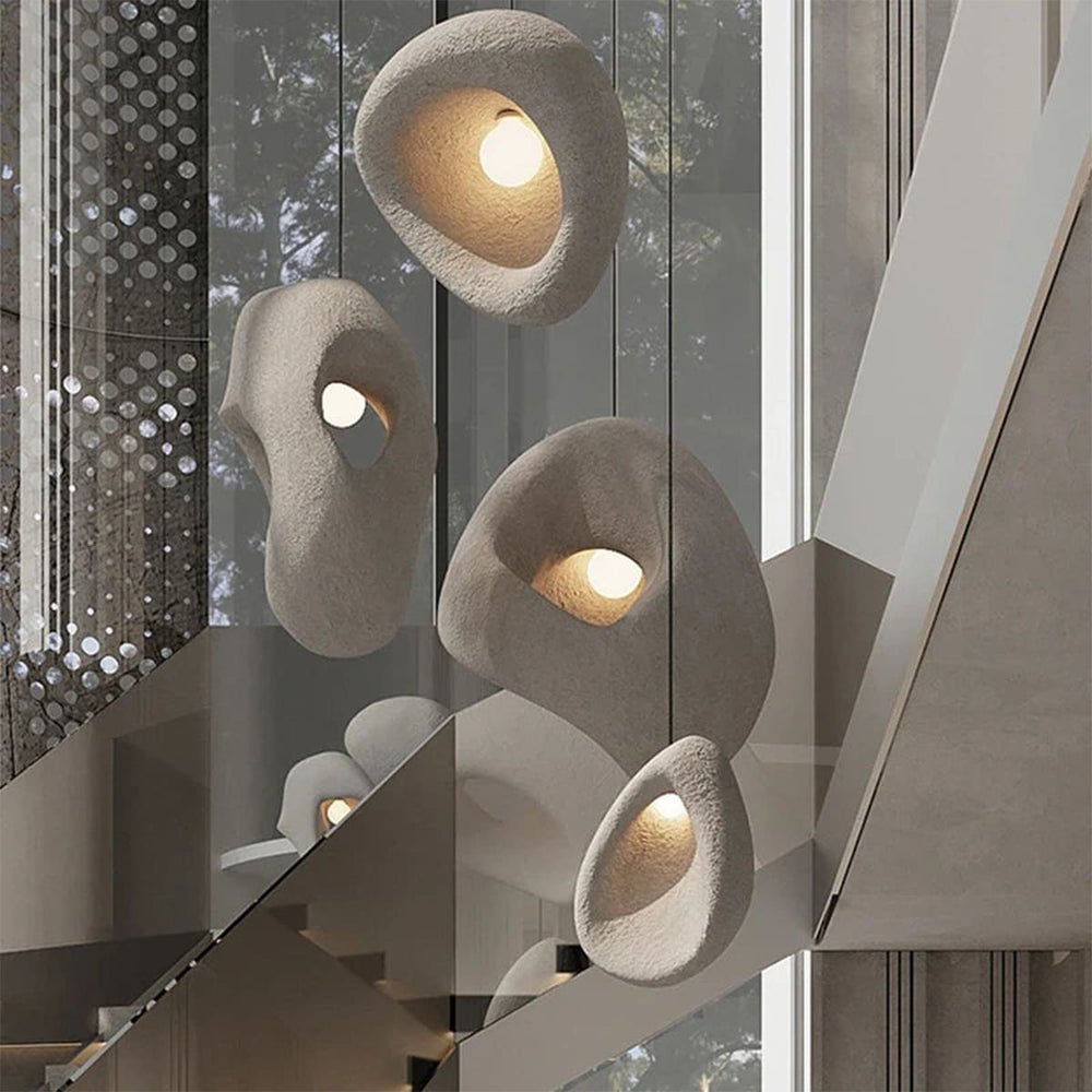 Ceiling Pendant Light White — Pendant Light | Maison Monashee — view 2