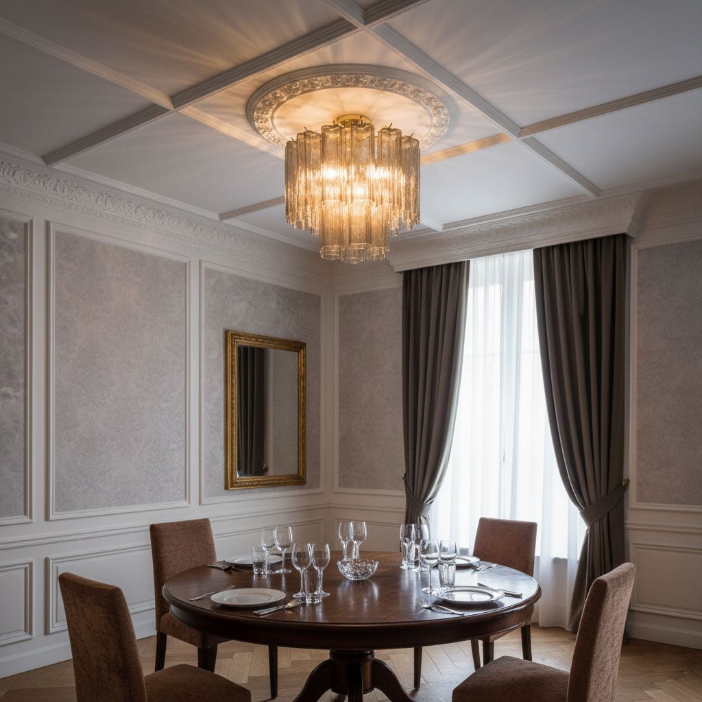 Glass Star Ceiling Light — Ceiling Light | Maison Monashee — view 19