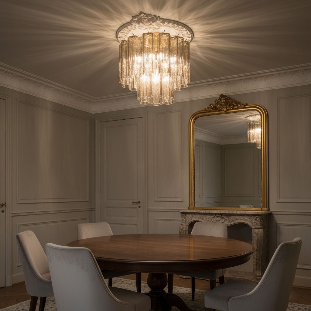 Glass Star Ceiling Light — Ceiling Light | Maison Monashee — view 18