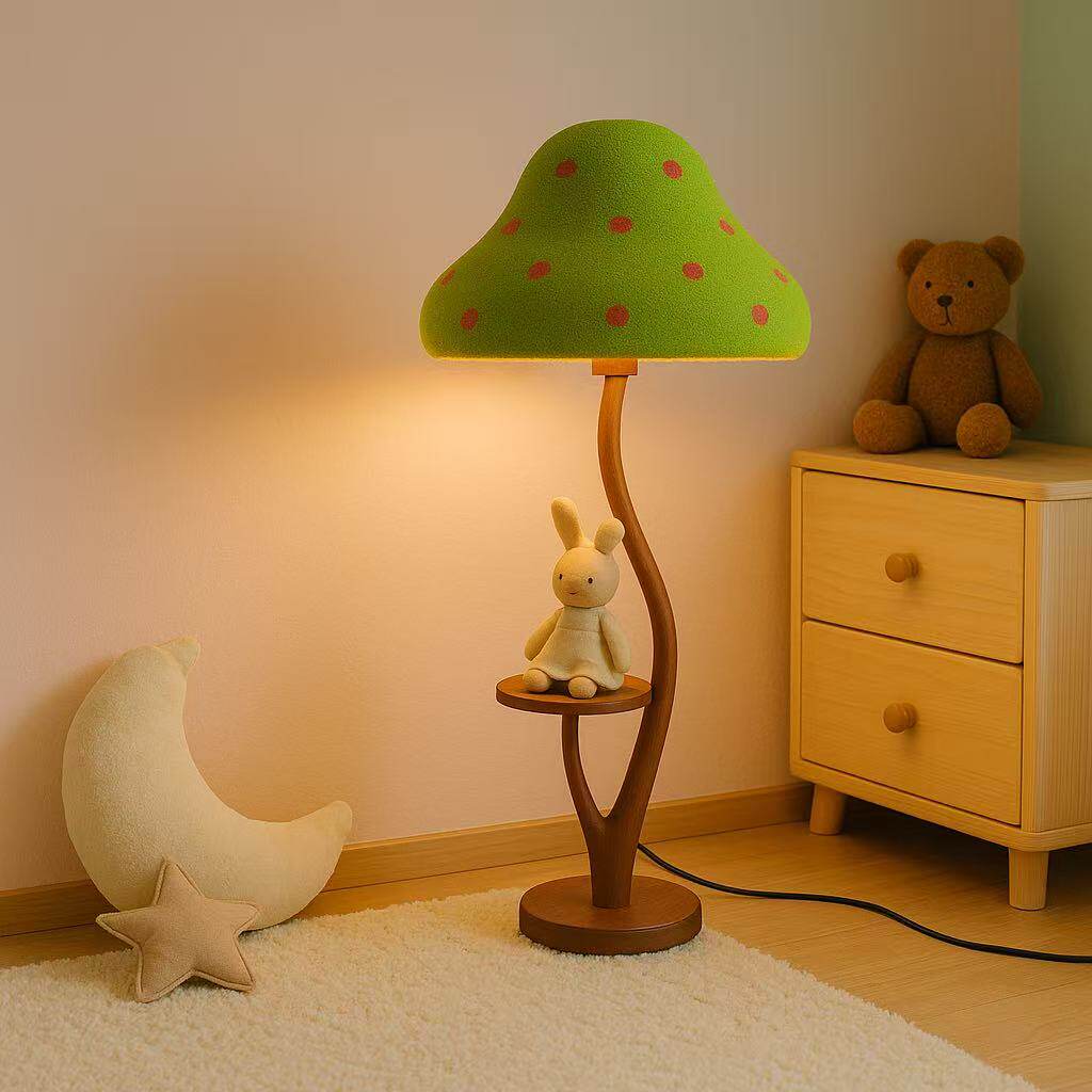 Green Mushroom Floor Lamp — Floor Lamp | Maison Monashee — view 3