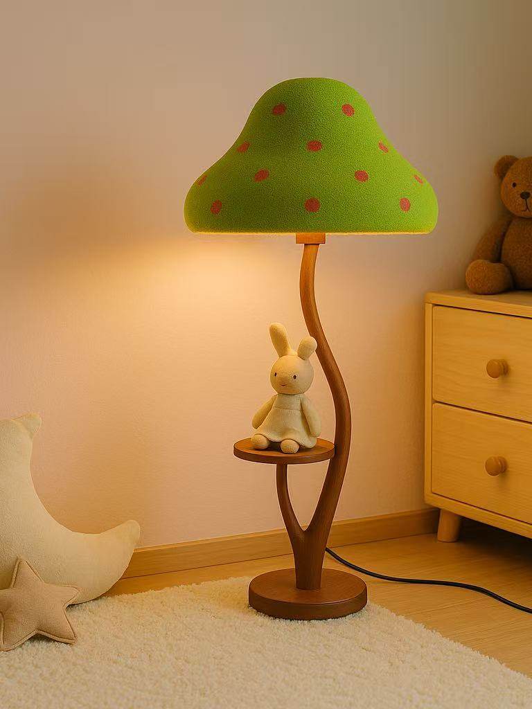 Green Mushroom Floor Lamp — Floor Lamp | Maison Monashee — view 4