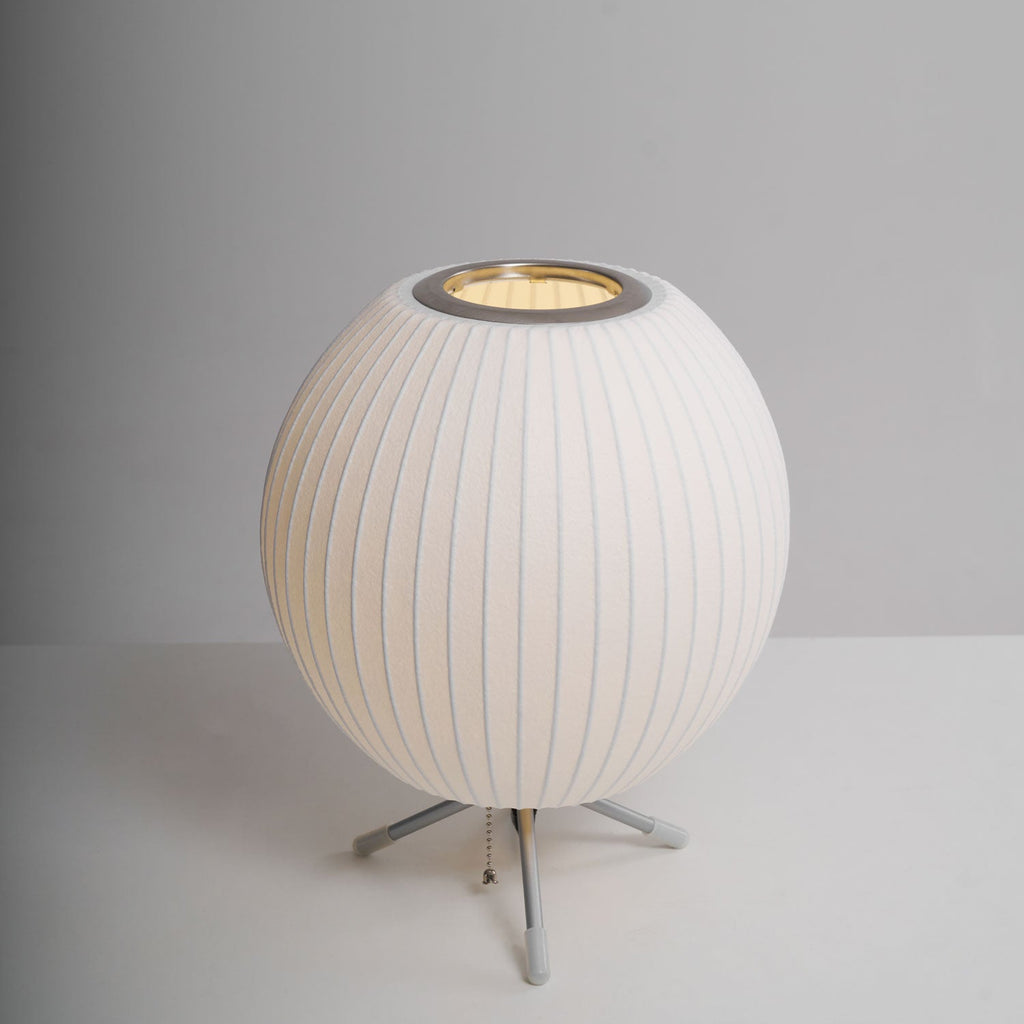 Table Lamp with Silver Base — Table Lamp | Maison Monashee — view 144