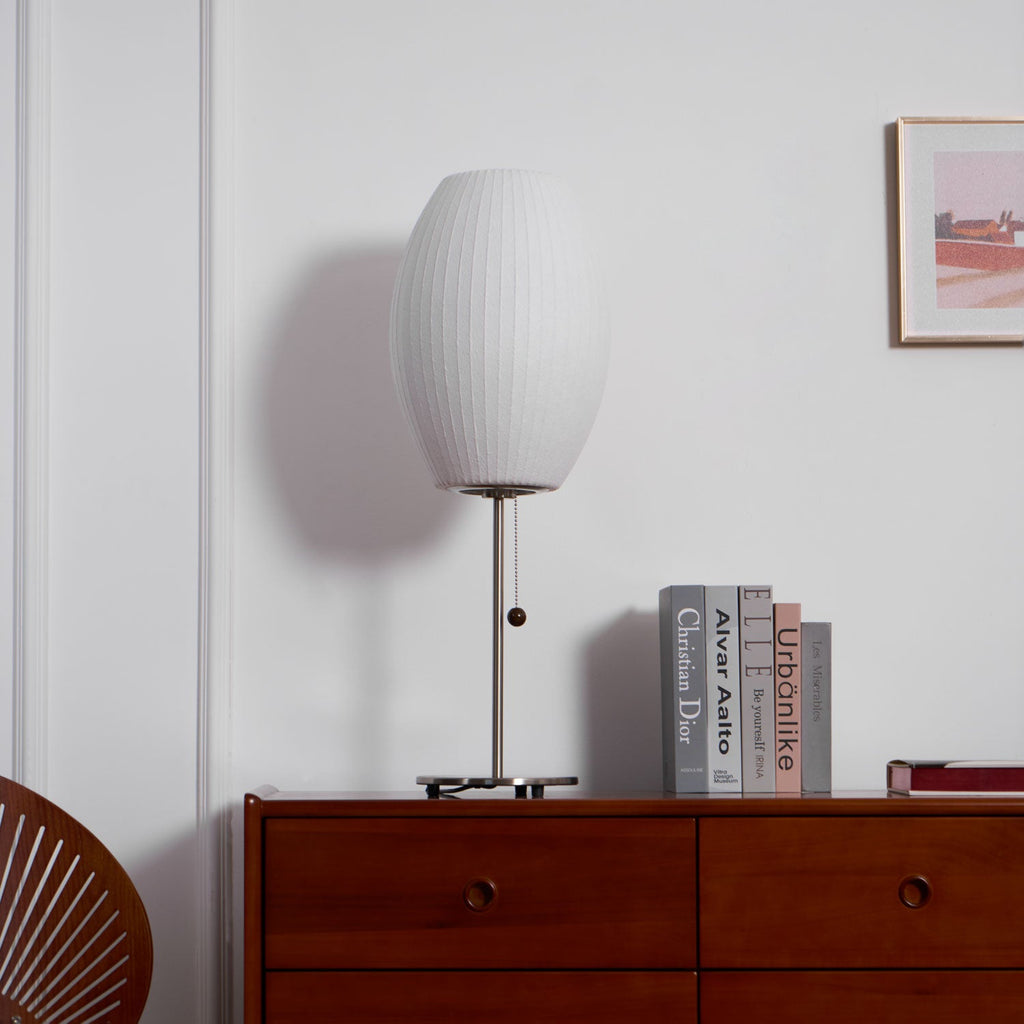 White Side Table Lamp — Table Lamp | Maison Monashee — view 63