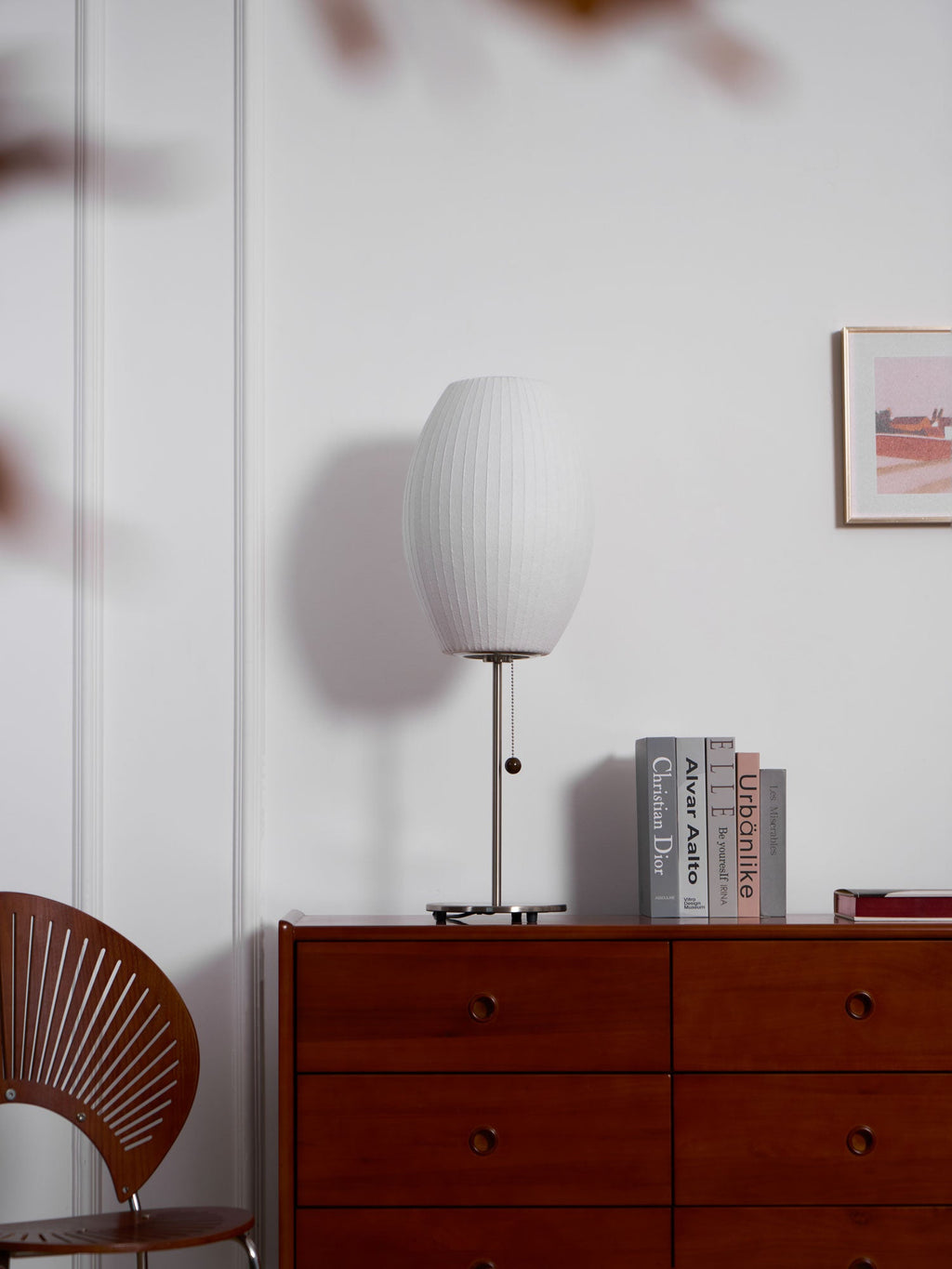 White Side Table Lamp — Table Lamp | Maison Monashee — view 64