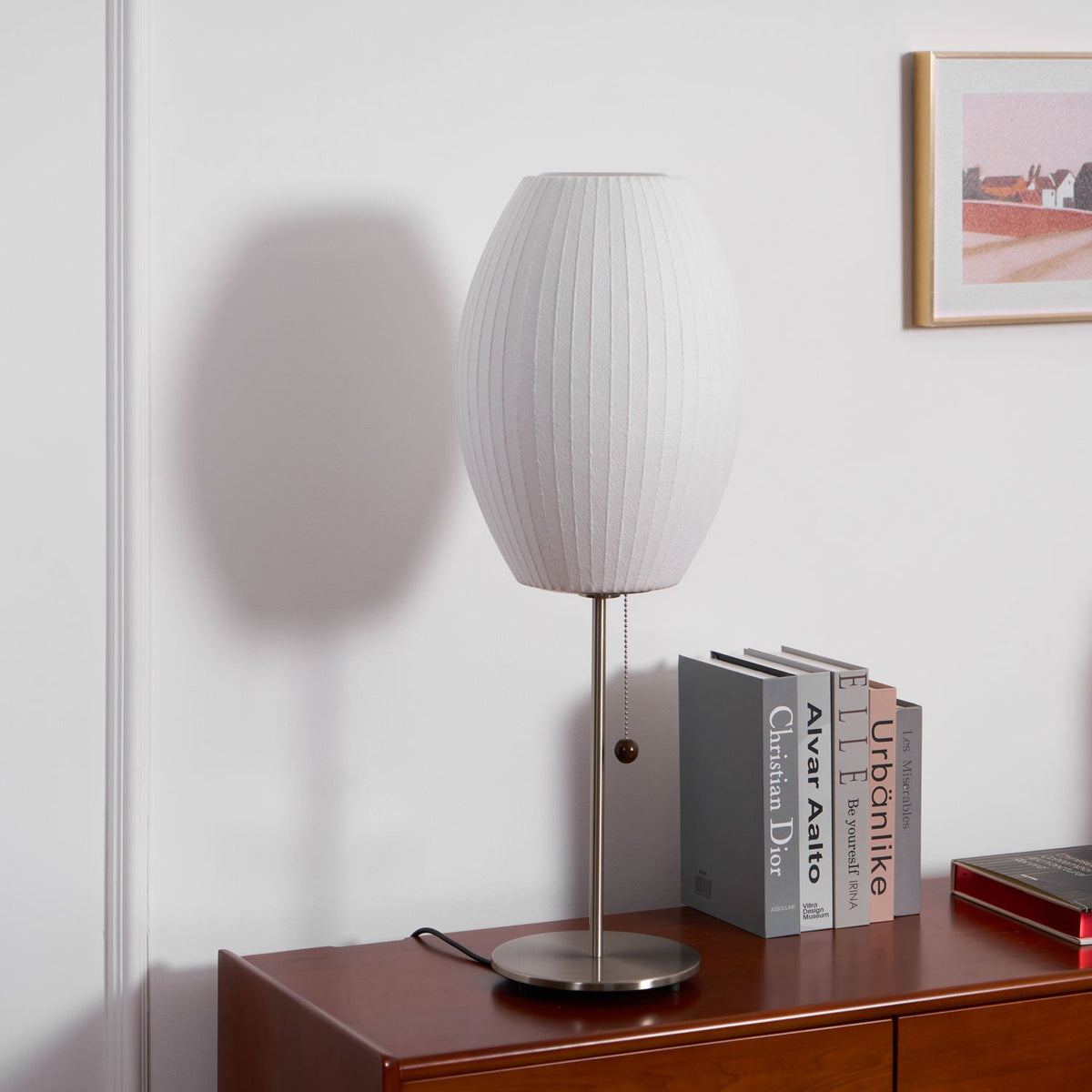 White Side Table Lamp — Table Lamp | Maison Monashee — view 7
