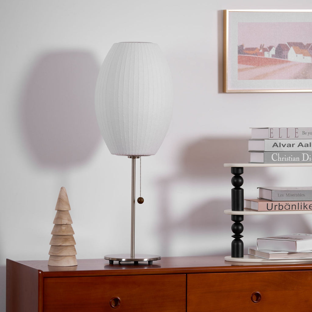 White Side Table Lamp — Table Lamp | Maison Monashee — view 67