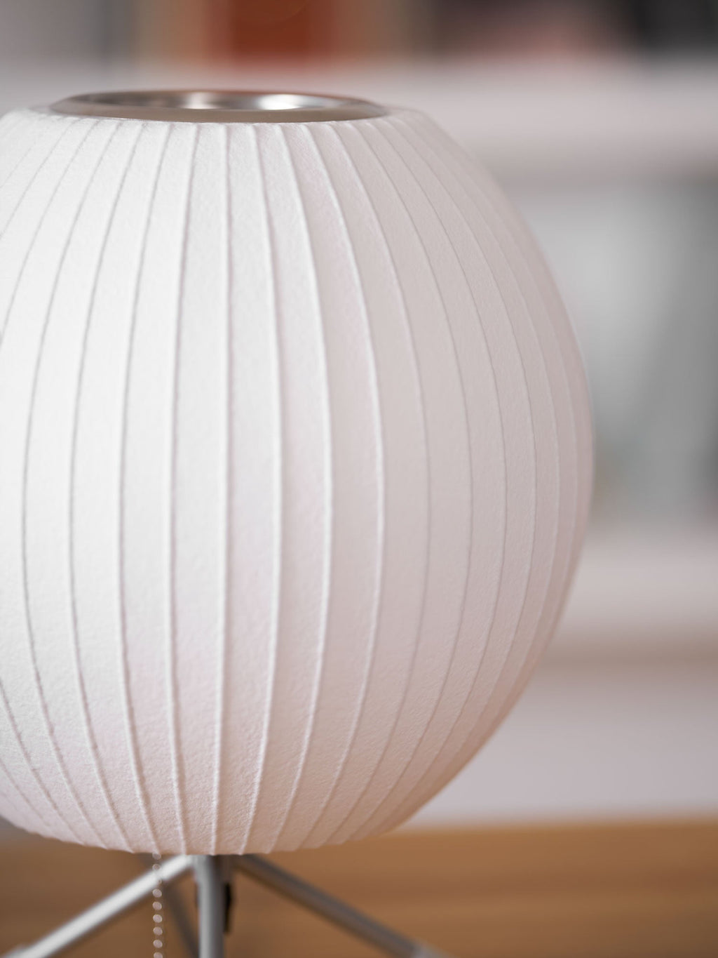 Table Lamp with Silver Base — Table Lamp | Maison Monashee — view 147