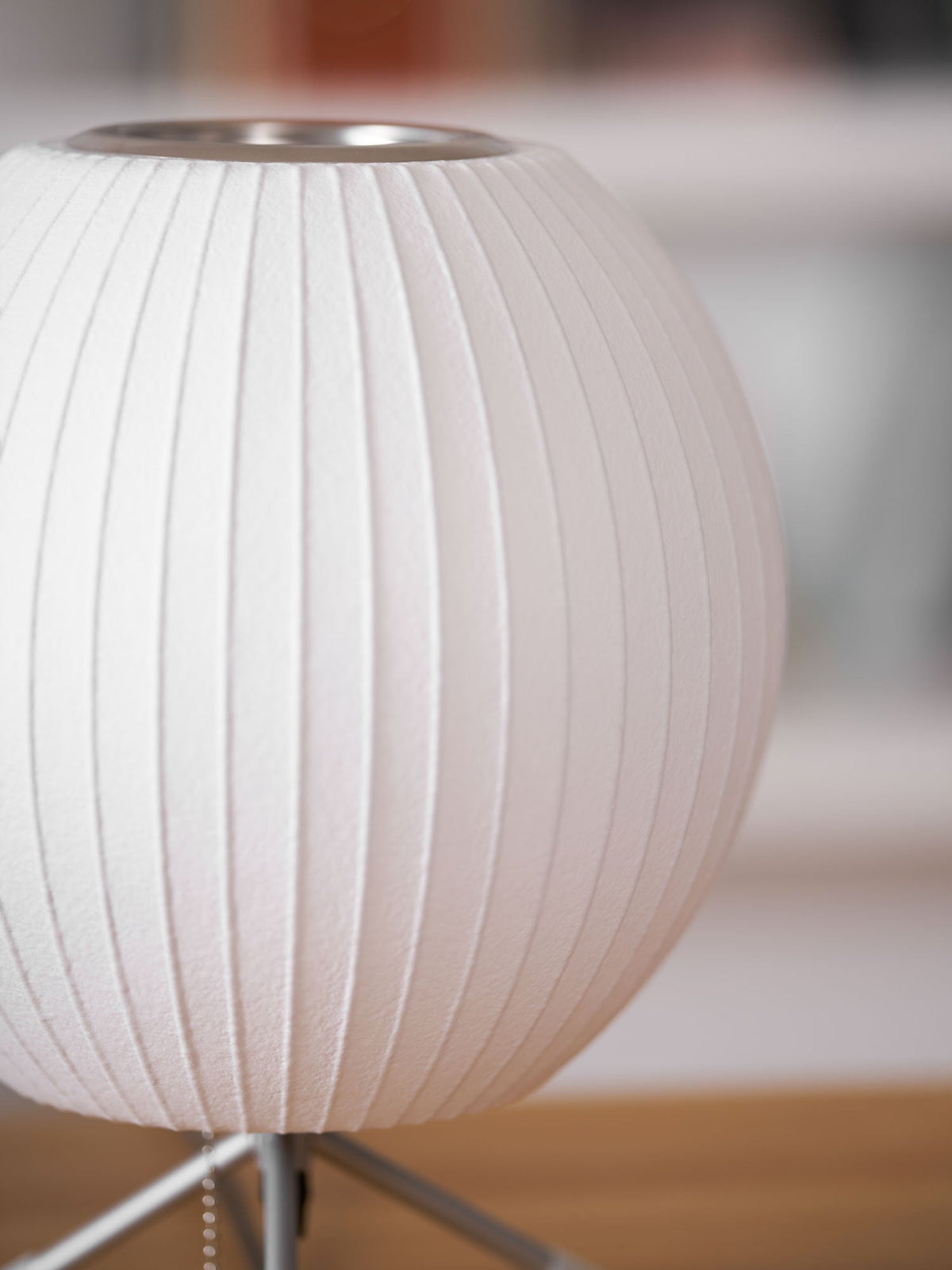 Table Lamp with Silver Base — Table Lamp | Maison Monashee — view 147