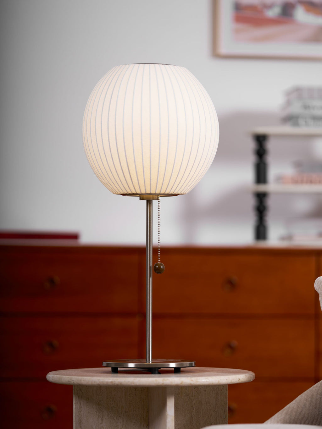 White Side Table Lamp — Table Lamp | Maison Monashee — view 47