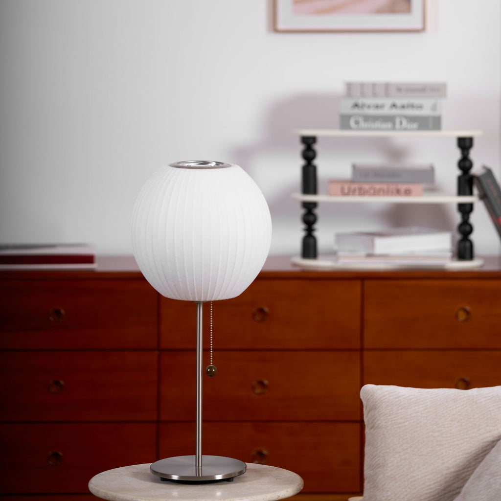 White Side Table Lamp — Table Lamp | Maison Monashee — view 57