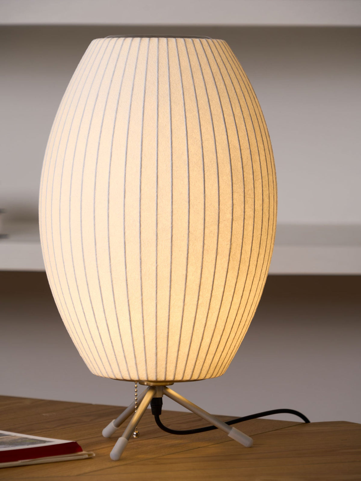 Table Lamp with Silver Base — Table Lamp | Maison Monashee — view 152