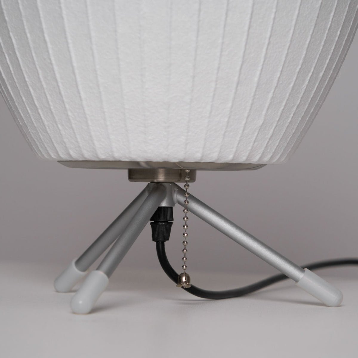 Table Lamp with Silver Base — Table Lamp | Maison Monashee — view 158