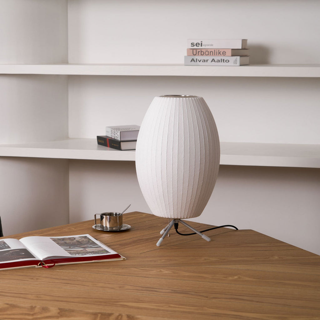 Table Lamp with Silver Base — Table Lamp | Maison Monashee — view 149