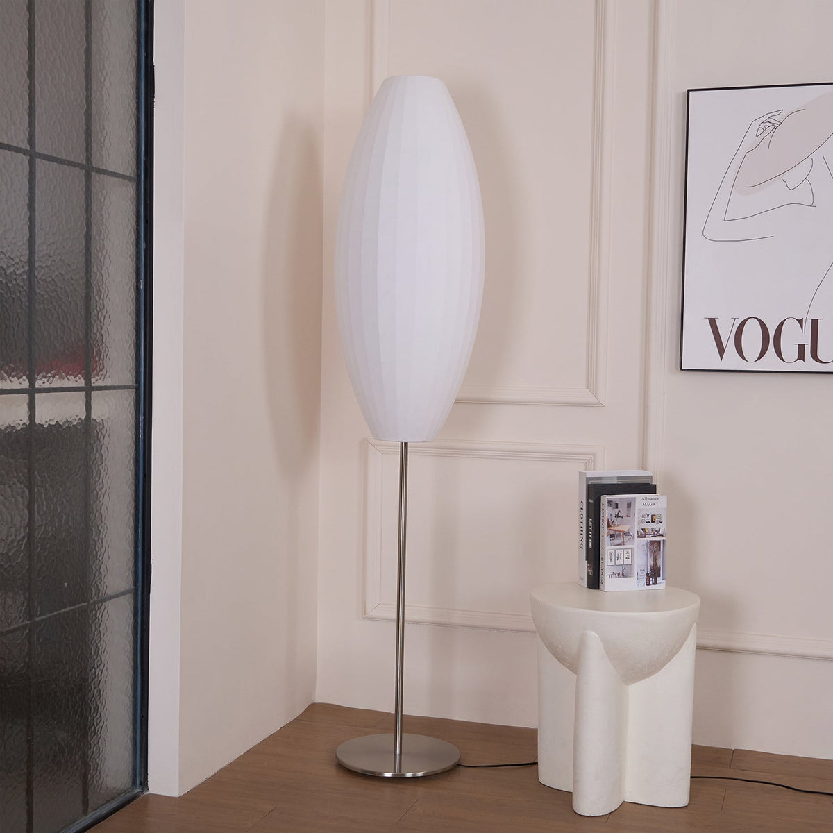 Chrome Globe Floor Lamp — Floor Lamp | Maison Monashee — view 9