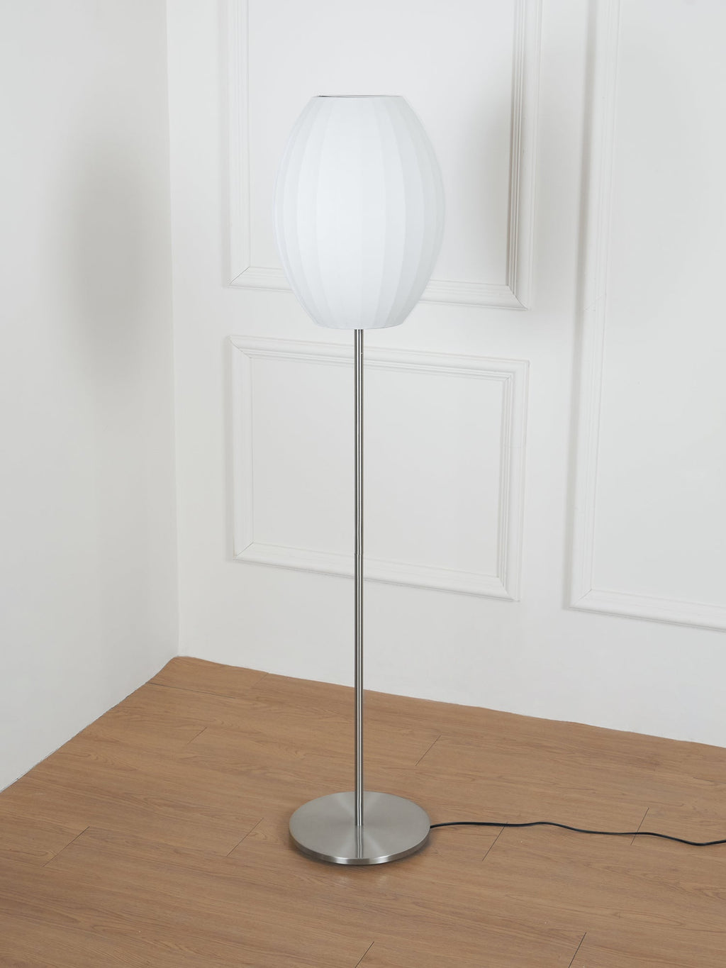 Chrome Globe Floor Lamp — Floor Lamp | Maison Monashee — view 31