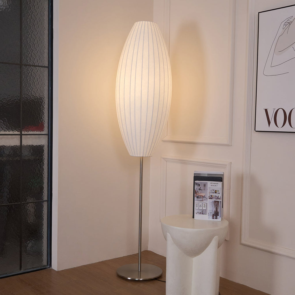 Chrome Globe Floor Lamp — Floor Lamp | Maison Monashee — view 2
