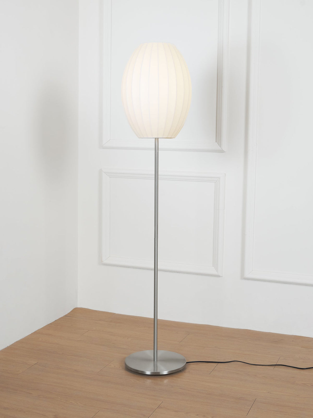 Chrome Globe Floor Lamp — Floor Lamp | Maison Monashee — view 27