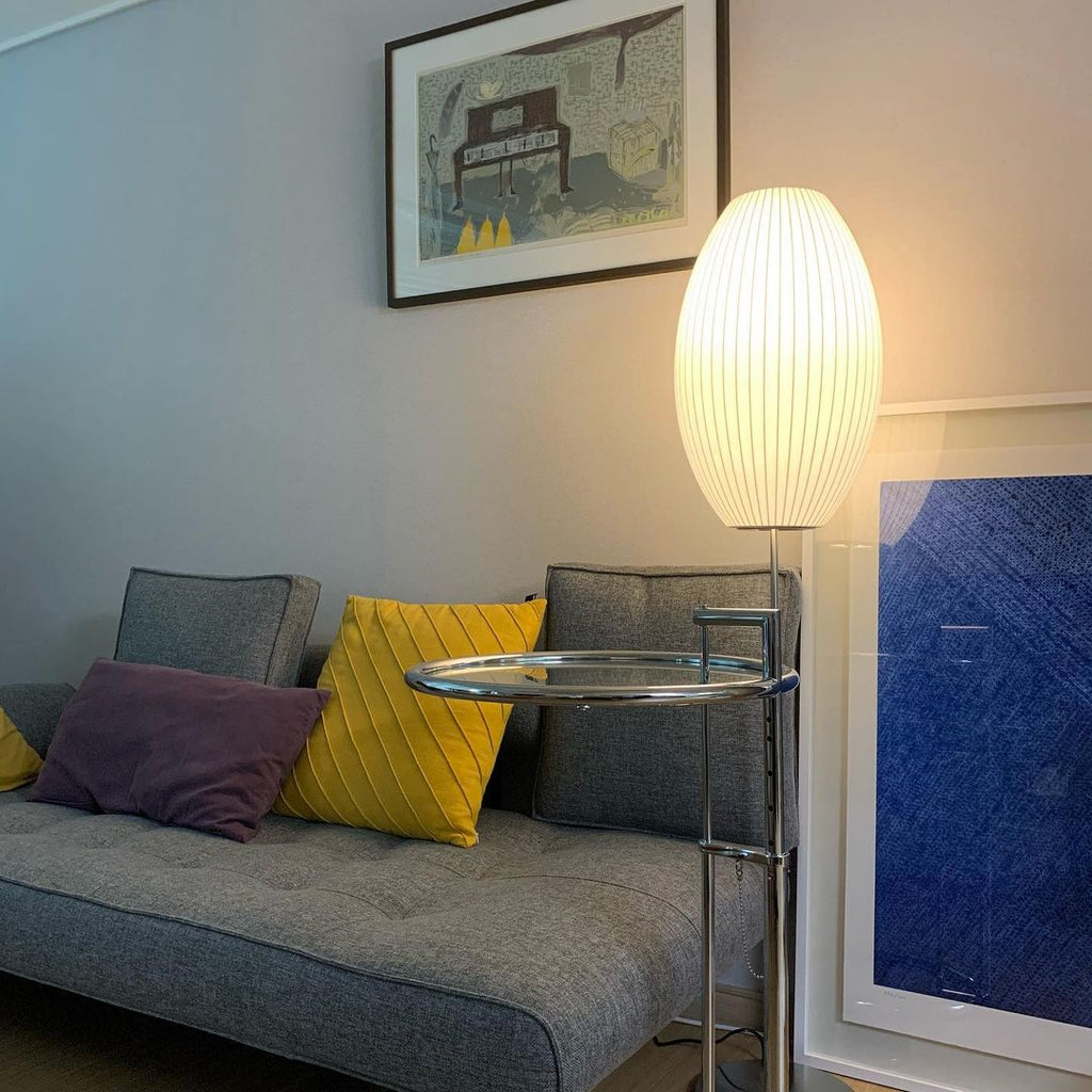 Chrome Globe Floor Lamp — Floor Lamp | Maison Monashee — view 10