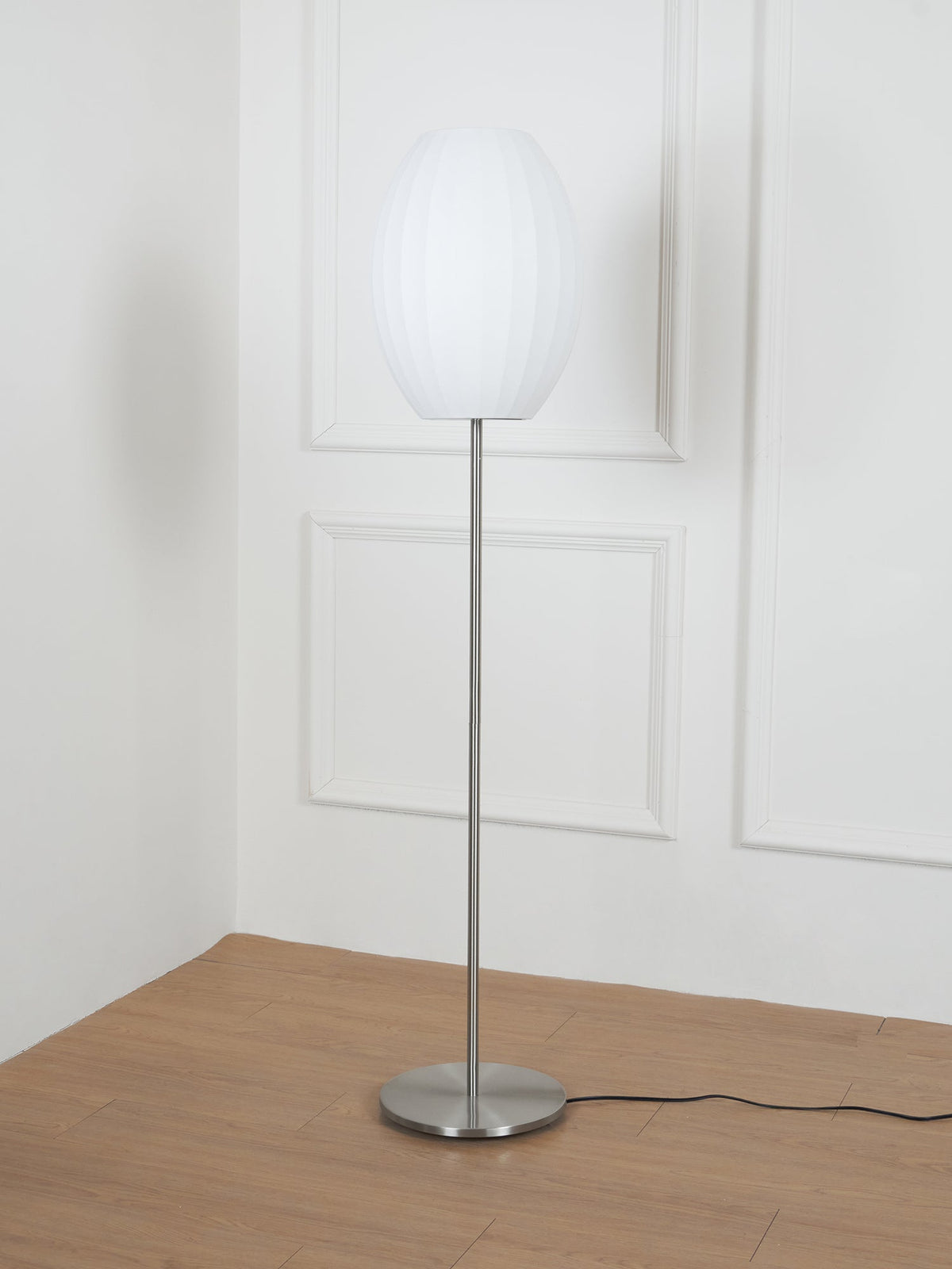 Chrome Globe Floor Lamp — Floor Lamp | Maison Monashee — view 26