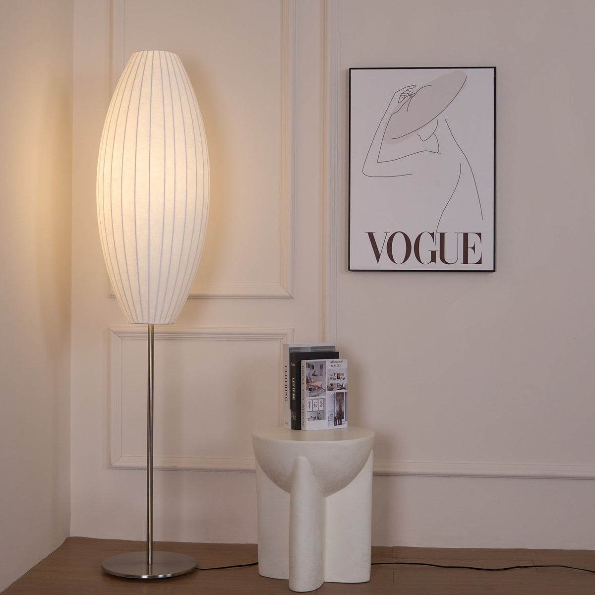 Chrome Globe Floor Lamp — Floor Lamp | Maison Monashee — view 6