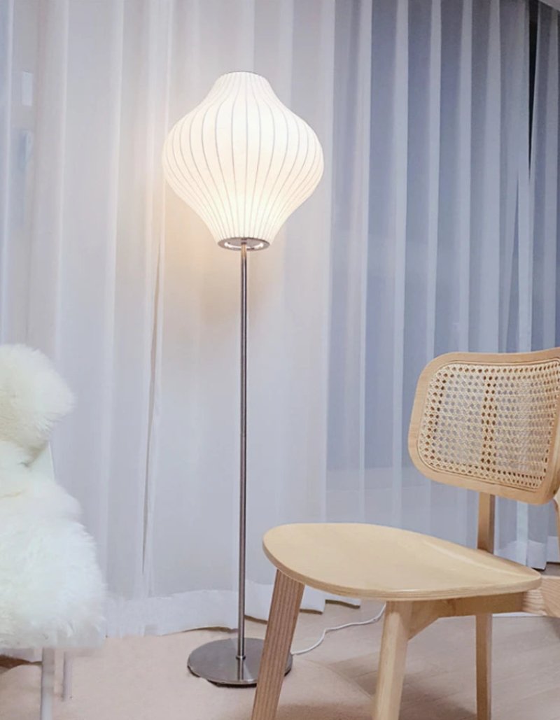 Chrome Globe Floor Lamp — Floor Lamp | Maison Monashee — view 14