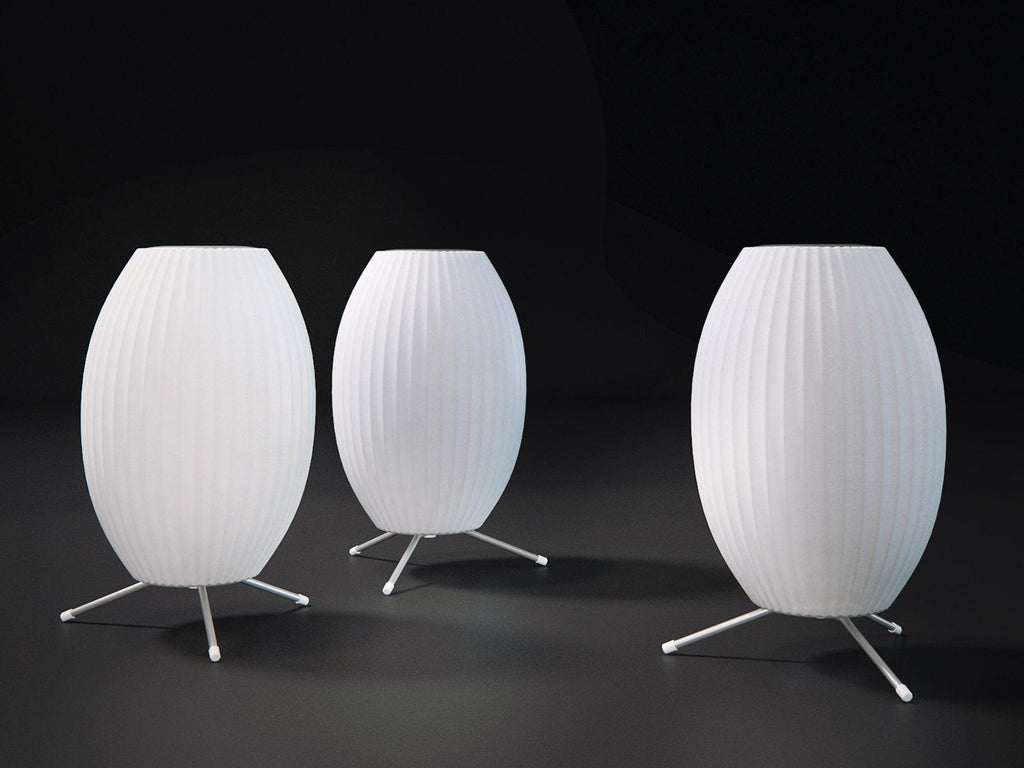 Table Lamp with Silver Base — Table Lamp | Maison Monashee — view 51