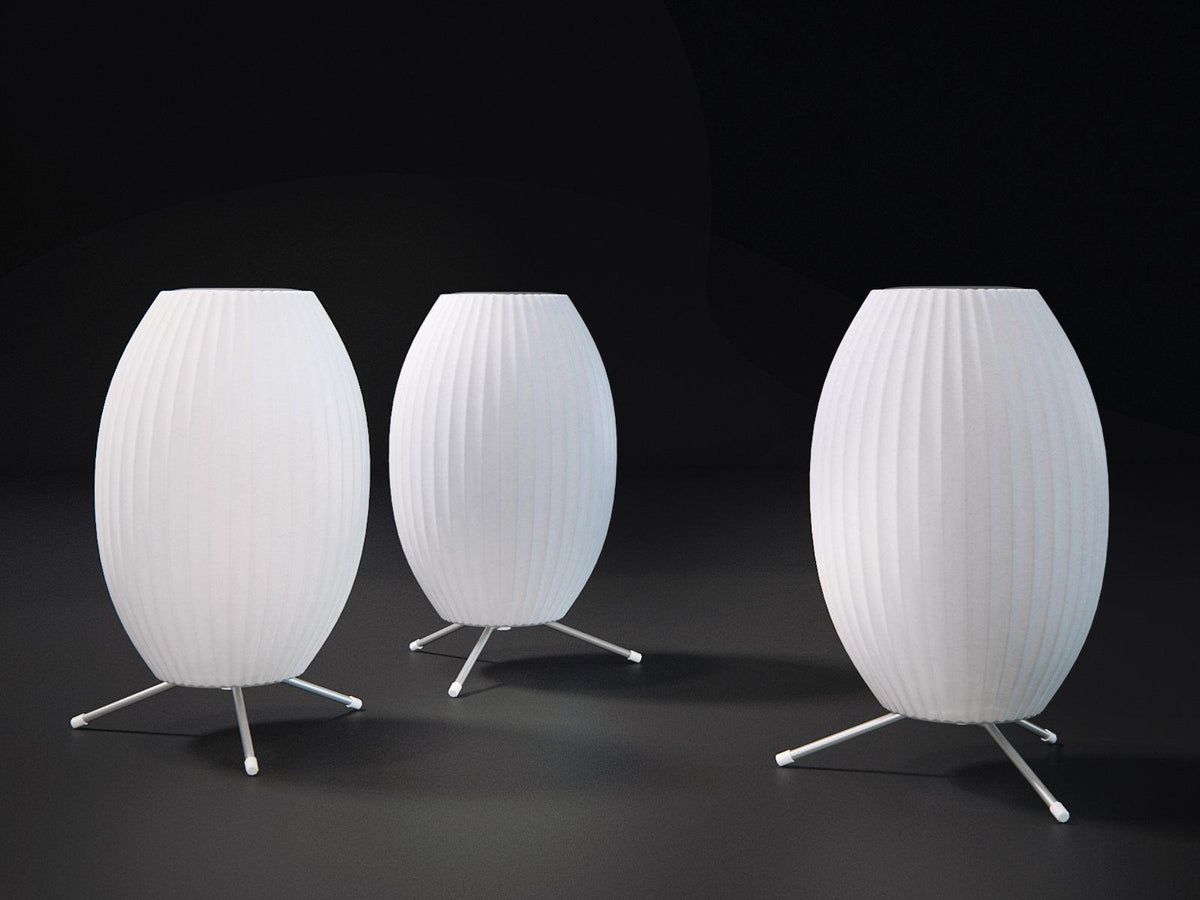 Table Lamp with Silver Base — Table Lamp | Maison Monashee — view 51