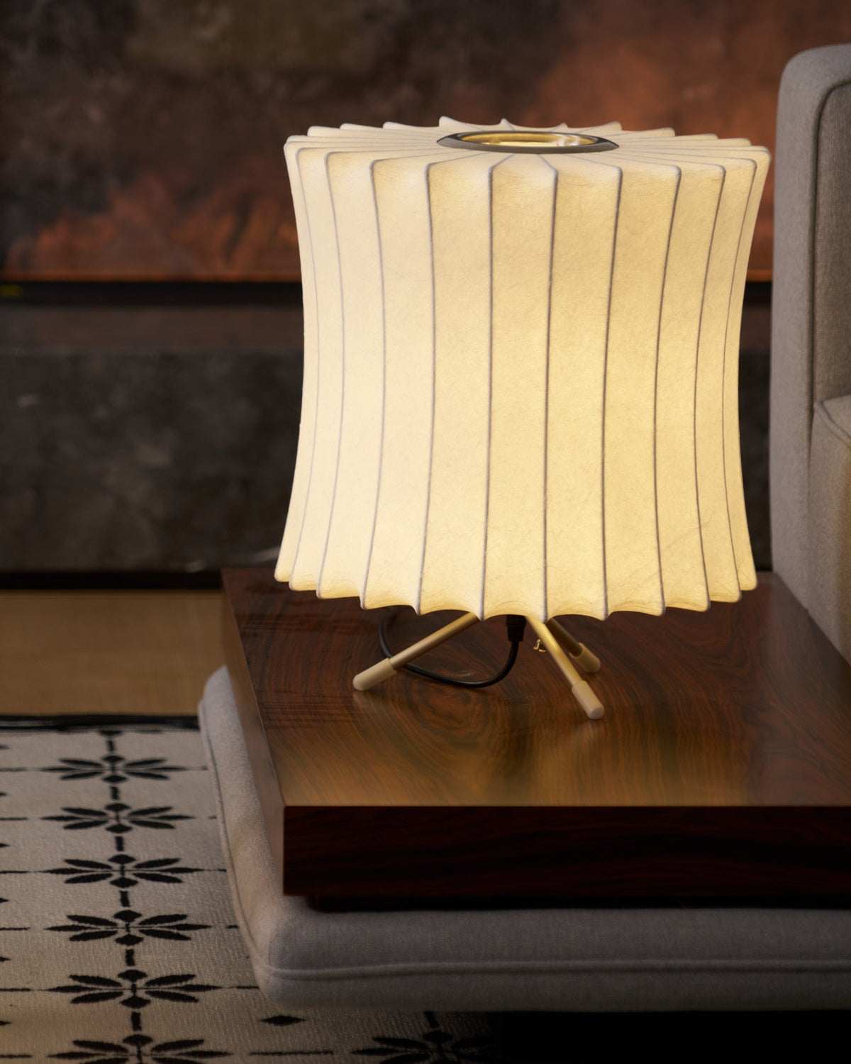 Table Lamp with Silver Base — Table Lamp | Maison Monashee — view 84