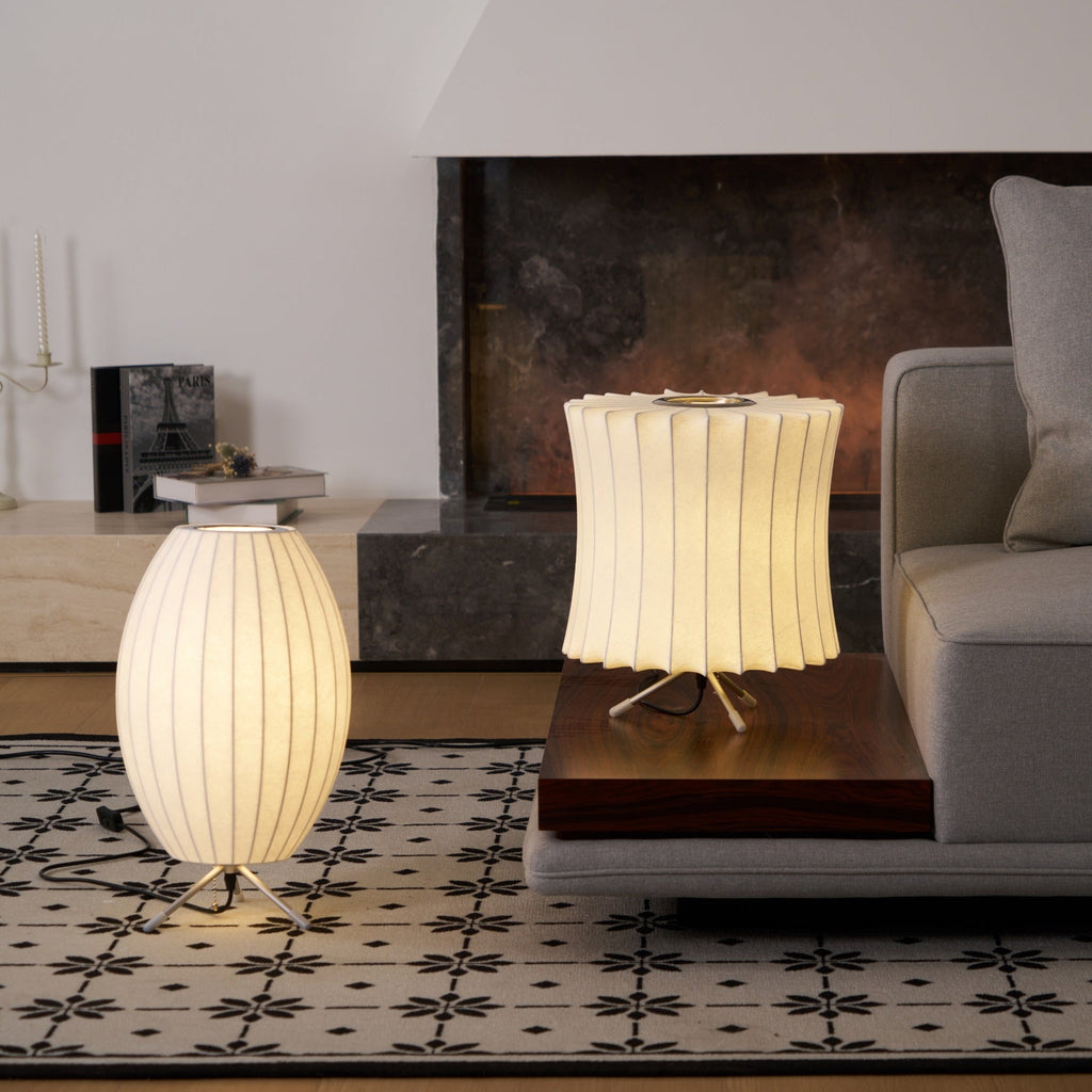 Table Lamp with Silver Base — Table Lamp | Maison Monashee — view 12