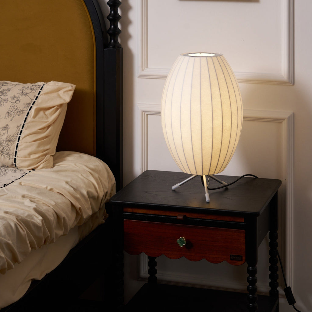 Table Lamp with Silver Base — Table Lamp | Maison Monashee — view 15