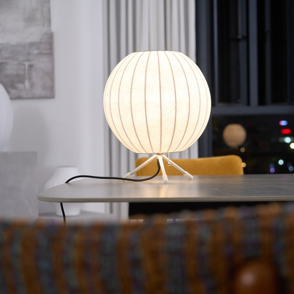 Table Lamp with Silver Base — Table Lamp | Maison Monashee — view 41